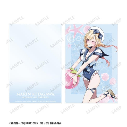 『その着せ替え人形は恋をする』千種みのりイラスト 喜多川 海夢 セーラー水着ver. アクリルブロック